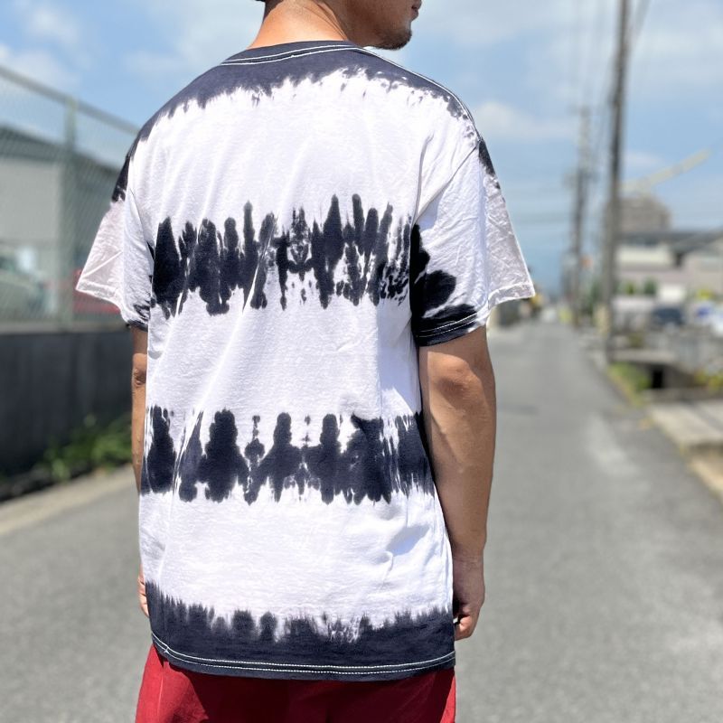 最上の品質な Challenge チャレンジャー S/S TIE DYE BORDER TEE