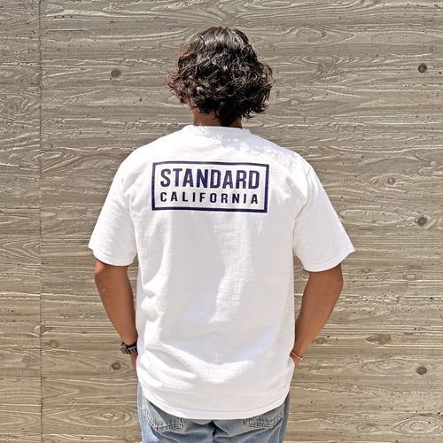 STANDARD CALIFORNIA SD Heavyweight Box Logo T (White) TSOAC090  