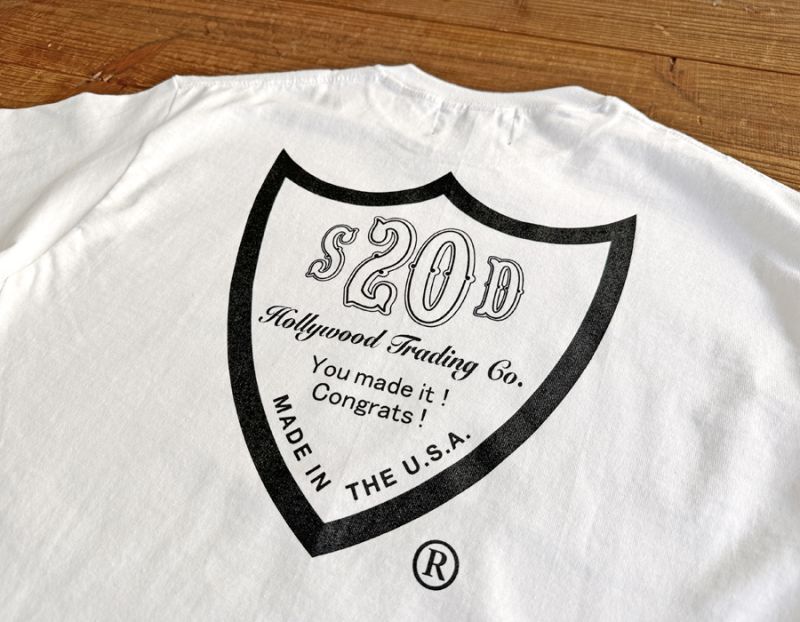 STANDARD CALIFORNIA HTC × SD 20th Congrats T (White) TSOSG100 公式通販