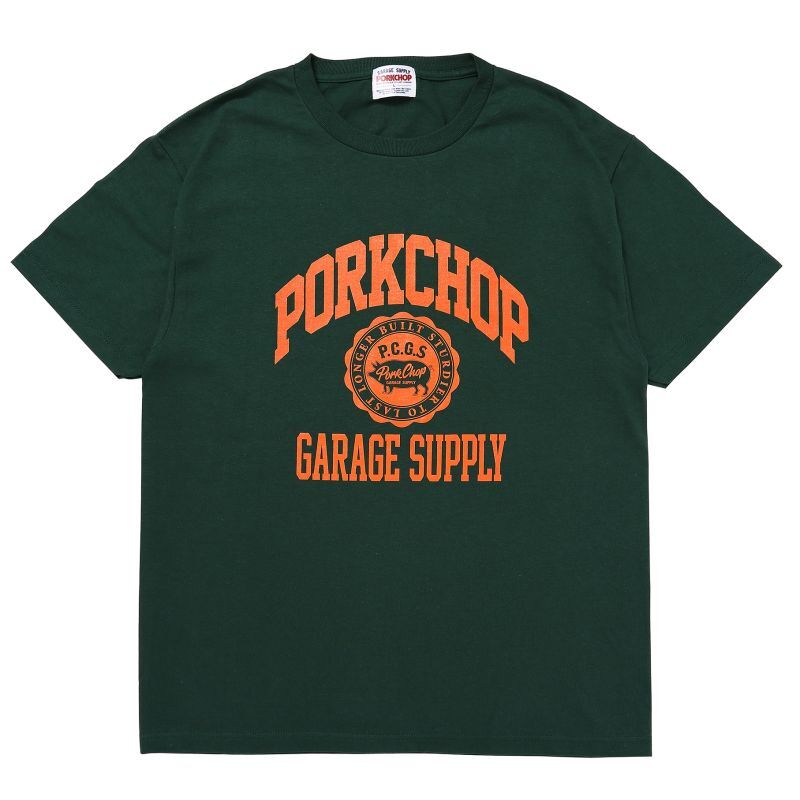PORKCHOP SQUARE LOGO TEE BLACK | メンズ Tシャツ - THUMBING