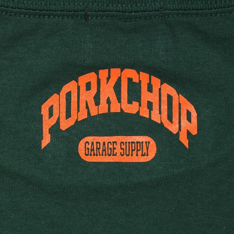 PORKCHOP GARAGE SUPPLY 2nd COLLEGE TEE (FOREST) P0276 公式通販