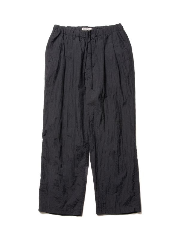 COOTIE Shrink Nylon 2 Tuck Easy Pants (Black) CTE-23S103 公式通販