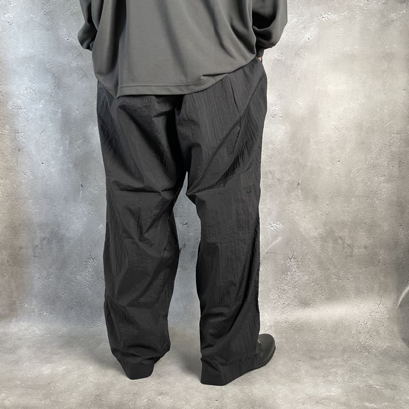 COOTIE Shrink Nylon 2 Tuck Easy Pants (Black) CTE-23S103 公式通販