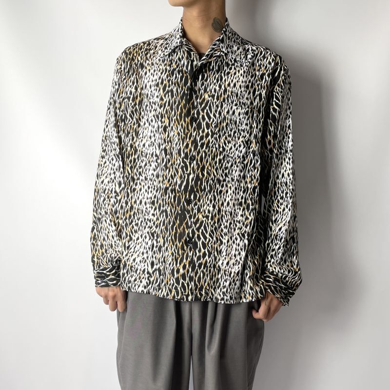 MINEDENIM Leopard Open Collar L/S SH (WPT) 2309-5001 公式通販