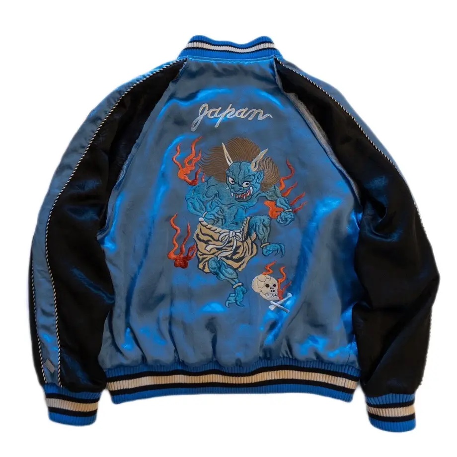 el conductorH DEMON EMBROIDERED SOURVENIR JKT (BLUE) PD23SJ08 公式通販