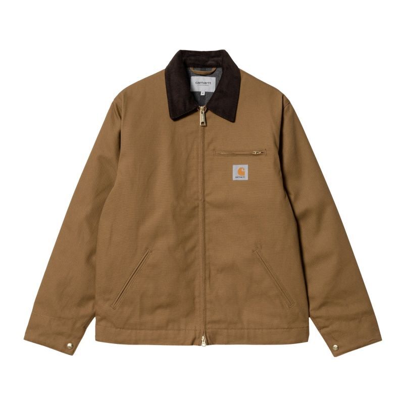 CARHARTT WIP DETROIT JACKET (Hamilton Brown / Tobacco rigid