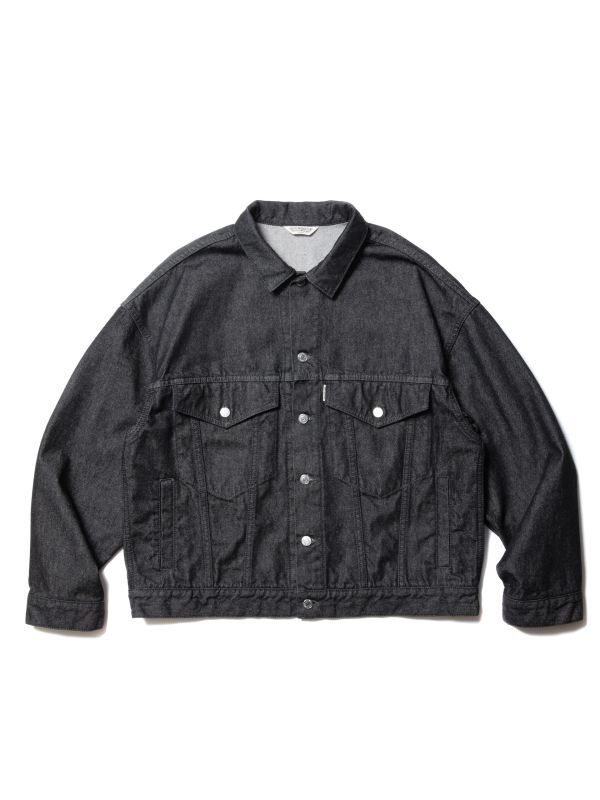 画像1: COOTIE   3rd Type Denim Jacket (Black One Wash) (1)