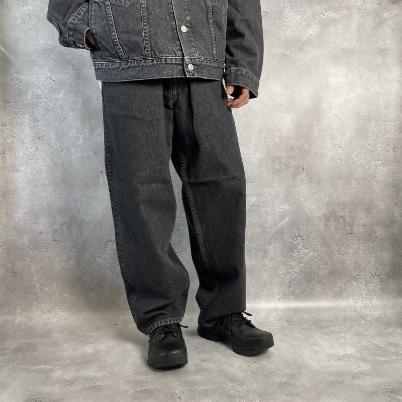 COOTIE 5 Pocket Baggy Denim Pants (Black Fade) CTE-23A104 公式通販 