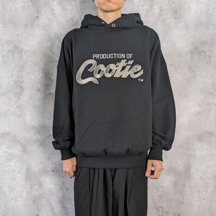 【新品XL】cootie EMBROIDERY SWEAT HOODIE