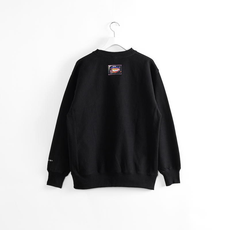 APPLEBUM BLACK WORM crew Sweat