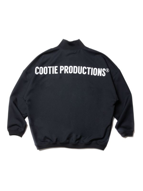 COOTIE Polyester Twill Half Zip L/S Tee (Black) CTE-23A310 公式通販