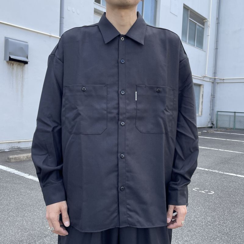 COOTIE（クーティー）CTE-23A401　T/W Gabardine Work L/S Shirt 【A31115-007】