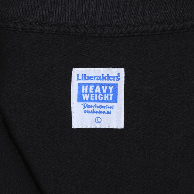 Liberaiders HEAVY WEIGHT FLEECE HALF ZIP (BLACK) 753082303 公式通販