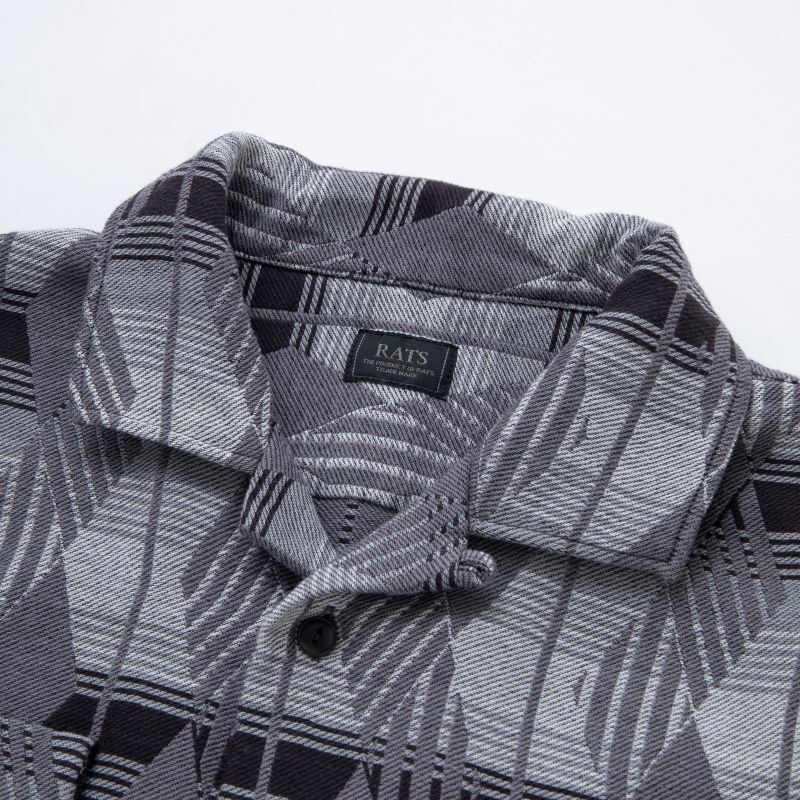 RATS NATIVE JACQUARD SHIRT GRAY 'RS 公式通販