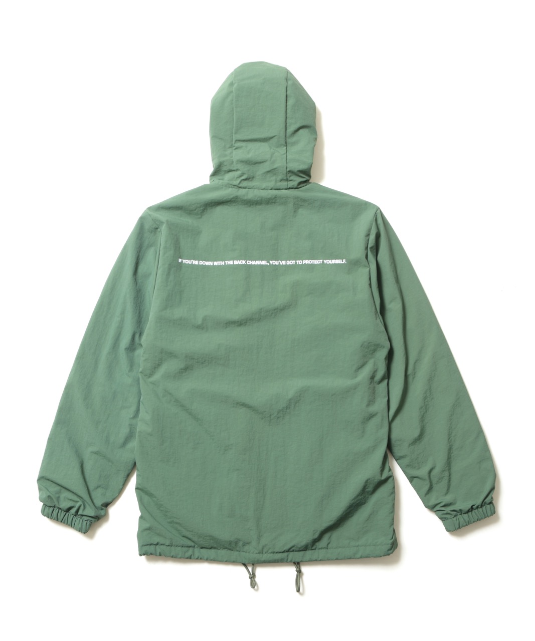 Back Channel HOODED COACH JACKET (GREEN) 2323052 公式通販
