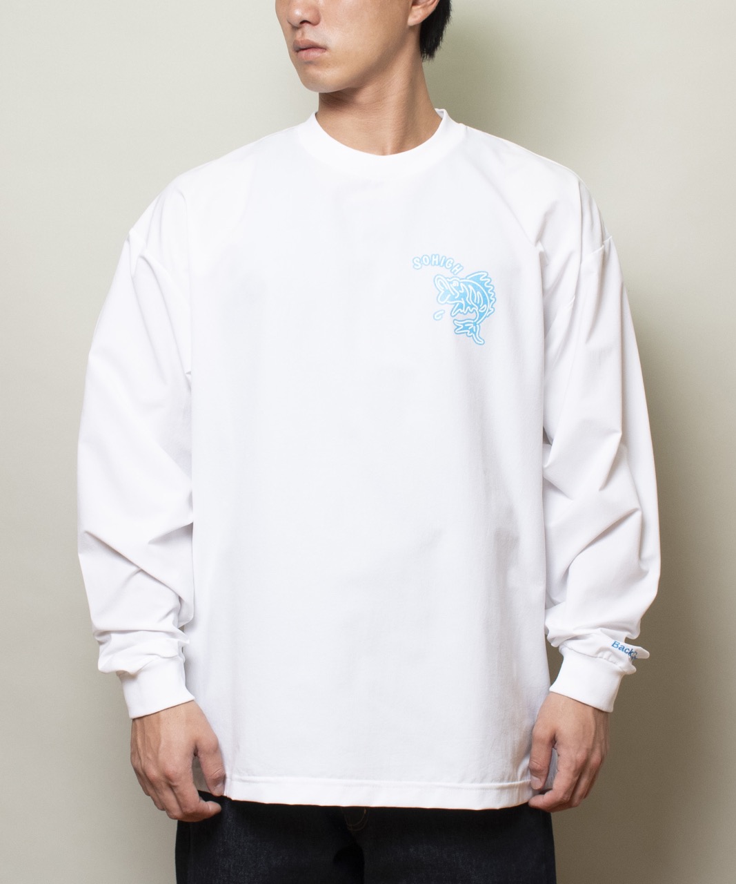 Back Channel FISHING STRETCH L/S TEE (WHITE) 2323258 公式通販