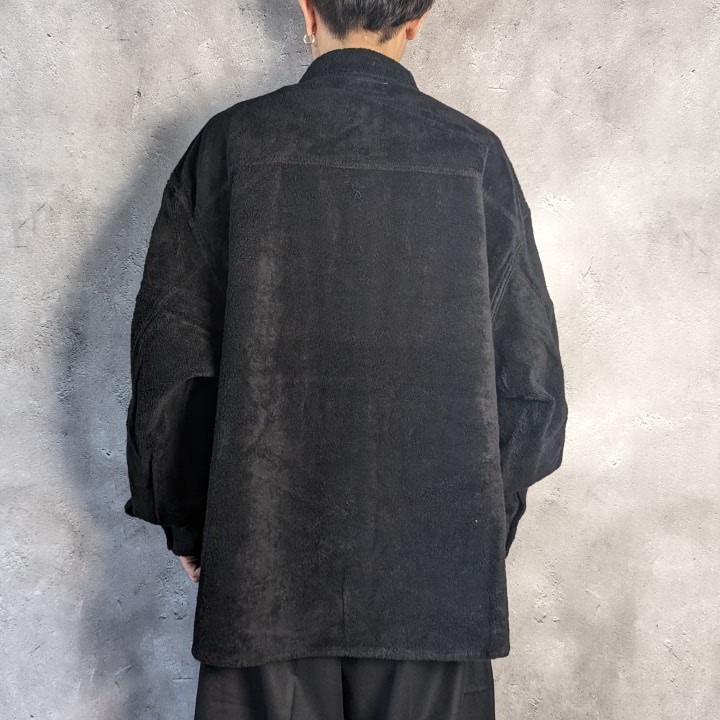 COOTIE Garment Dyed Cotton Boa Error Fit CPO Jacket (Black) CTE