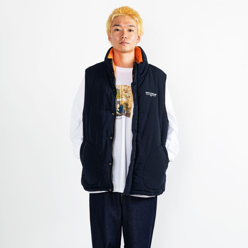 APPLEBUM Military Innercotton Vest (Navy) 2320604 公式通販