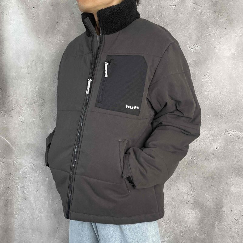 HUF SIPLE PUFFER JACKET (BLACK) JK00415HO23 公式通販