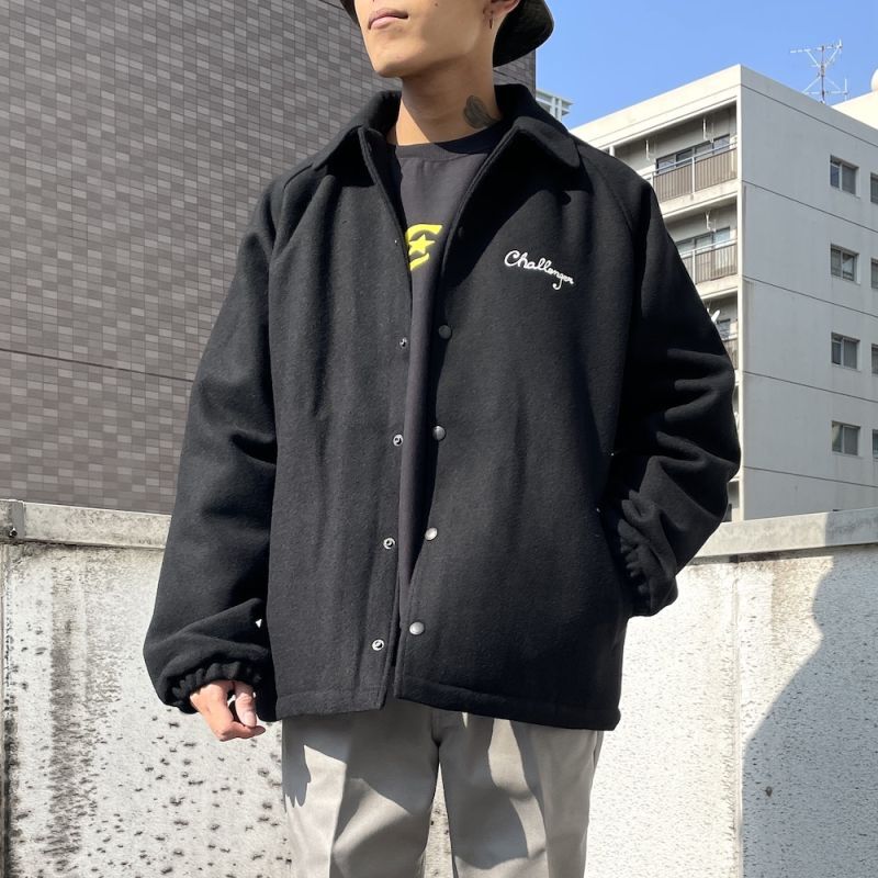 CHALLENGER MELTON CLUB JACKET (BLACK) CLG-JK 023-010 公式通販