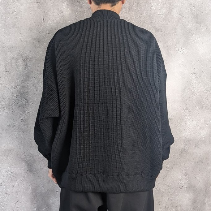 COOTIE Rib Stitch Drivers Sweater (Black) CTE-23A322 公式通販
