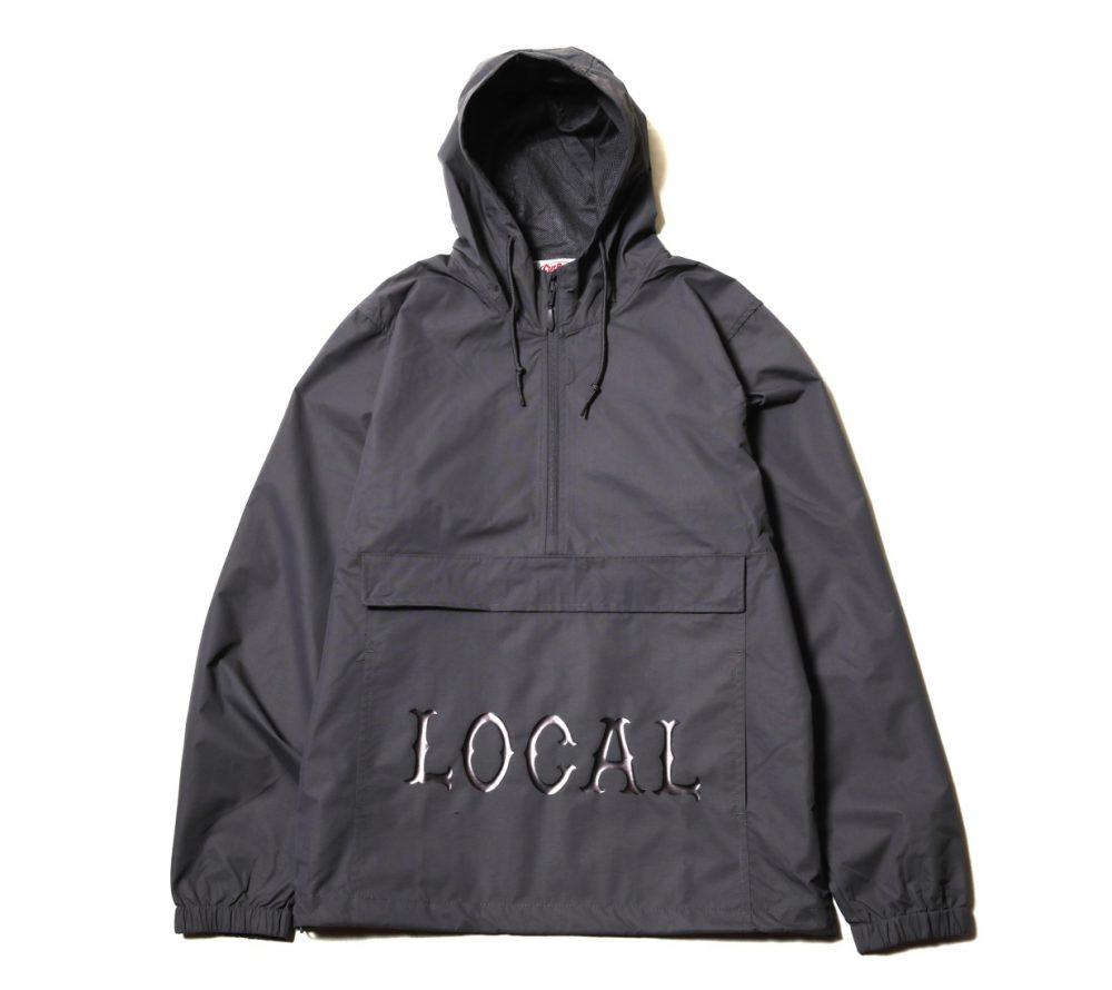 CLASSIC LOGO NYLON 手ごわい ANORAK JACKET 舐達磨