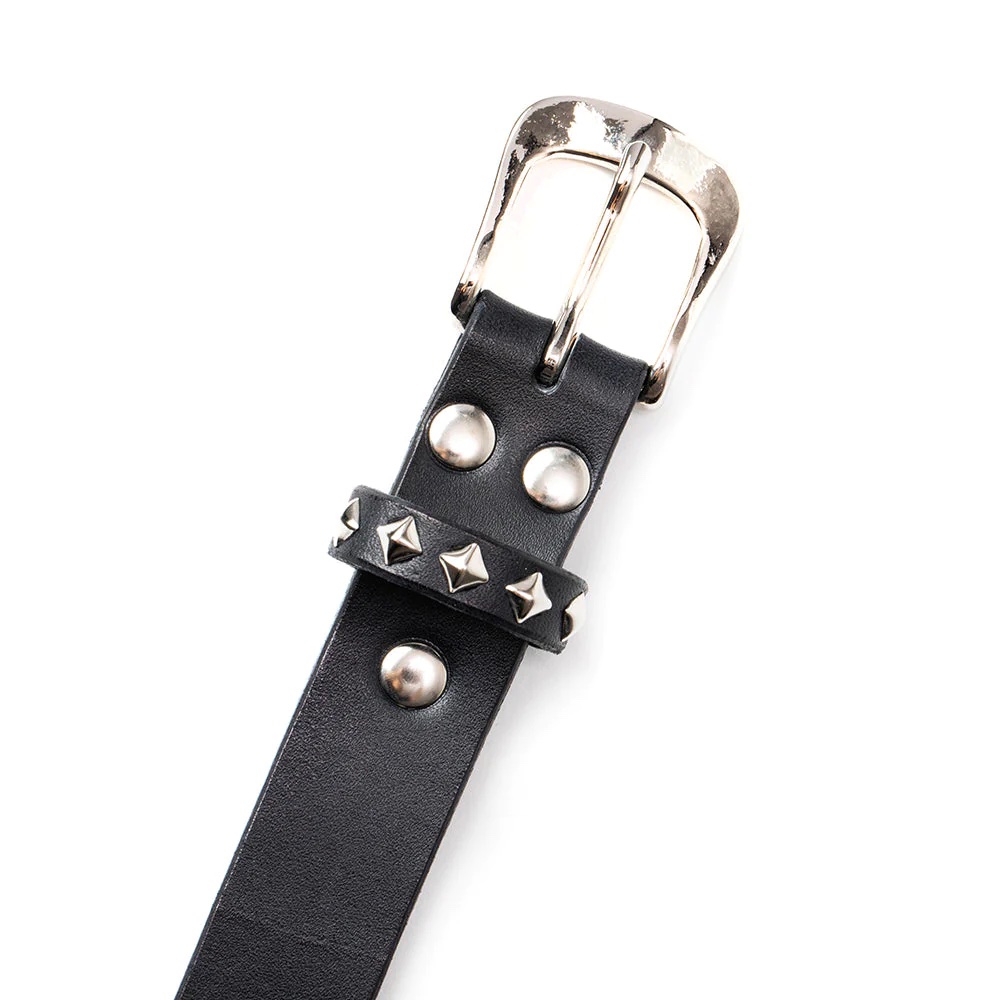CALEE STUDS LEATHER NARROW BELT CL-23AW017L&A L 公式通販