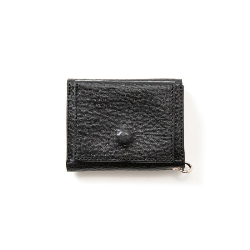 CALEE Studs leather multi wallet
