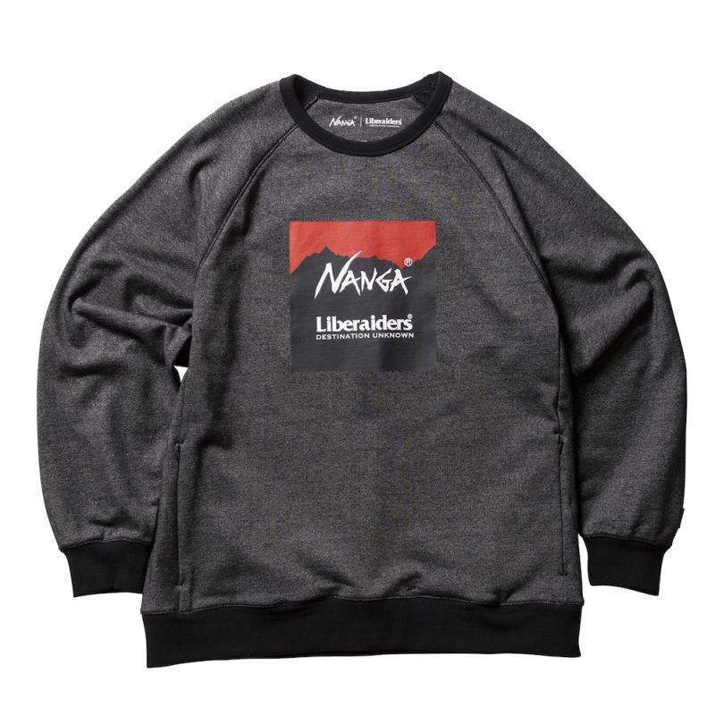 Liberaiders NANGA X LIBERAIDERS ECO HYBRID SWEAT SHIRT