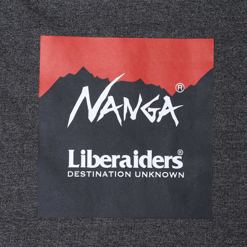 Liberaiders NANGA X LIBERAIDERS ECO HYBRID SWEAT SHIRT