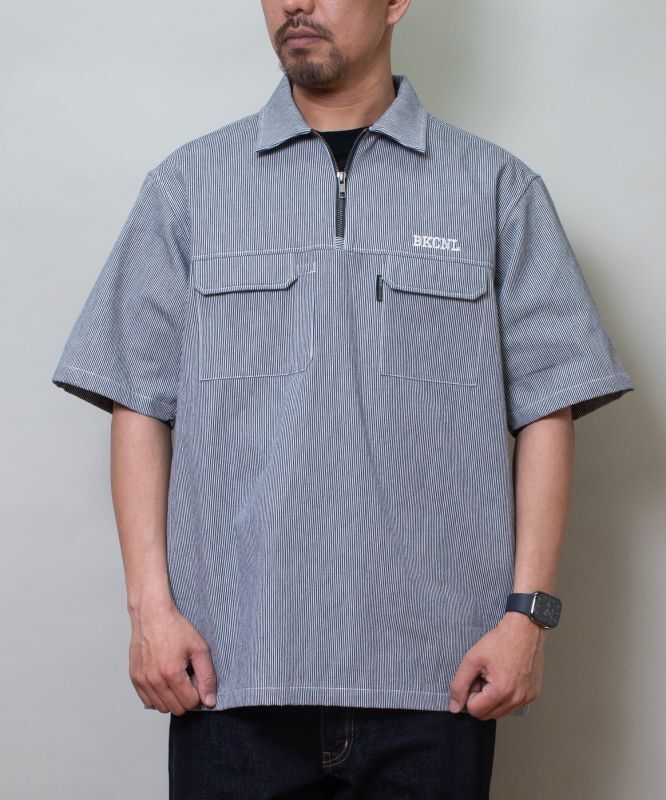 Back Channel HALF ZIP H/S SHIRT 2324301 公式通販