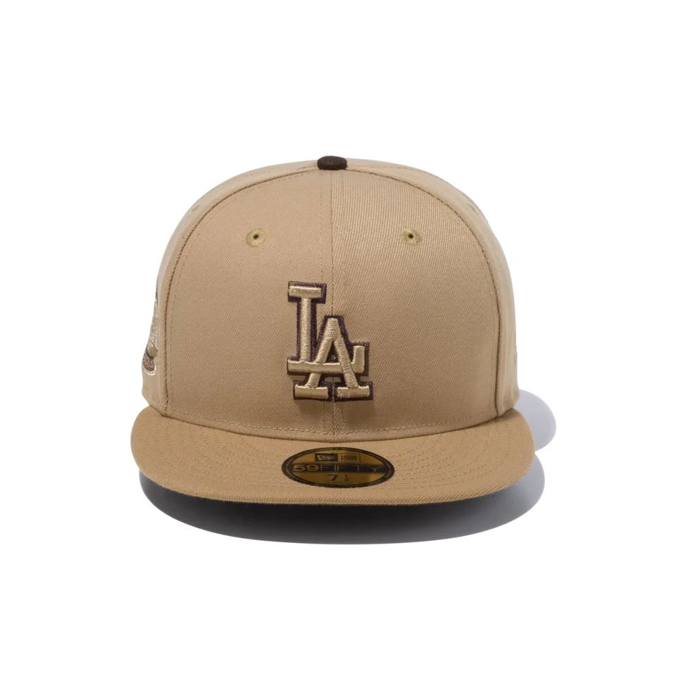 59FIFTY OVO MLB ロサンゼルス・ドジャース キャメル | ニューエラ 