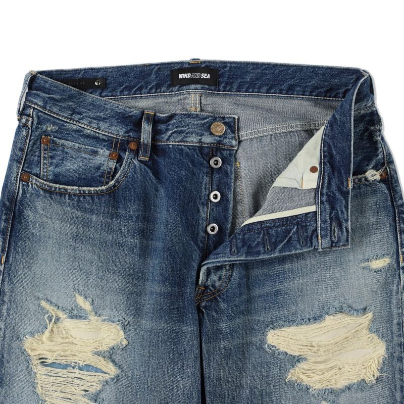 MINEDENIM WDS X MINEDENIM L.Straight 5pocket 24MND-WAS002
