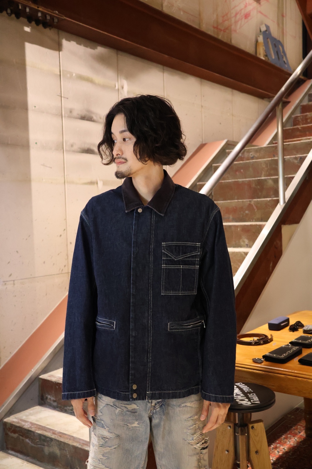 nonnative WORKER JACKET COTTON 10oz DENIM RW NN-J4504 公式通販