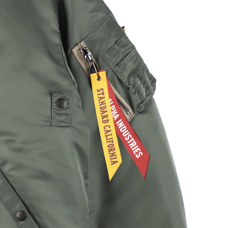 STANDARD CALIFORNIA Alpha × SD MA-1 OUNLA450 公式通販 STANDARD CALIFORNIA Alpha × SD MA-1 OUNLA450 公式通販