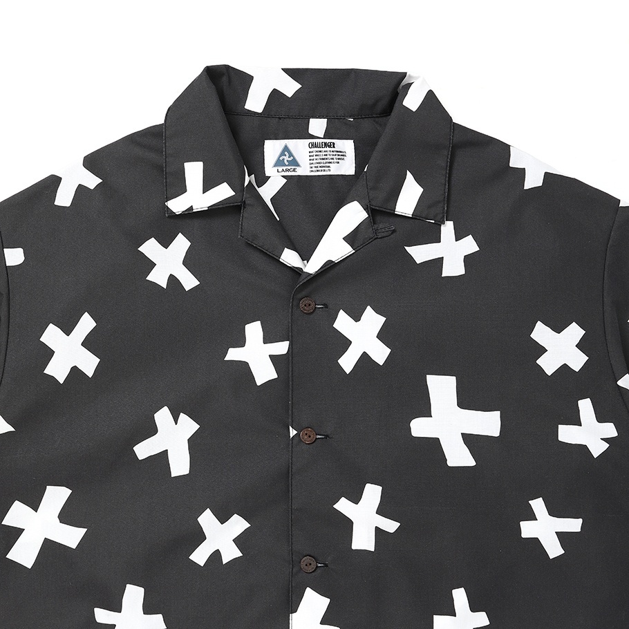CHALLENGER マットブラック ヘルメット&challengerTシャツ CHALLENGER CROSS SHIRT CLG-SH 026-006 公式通販