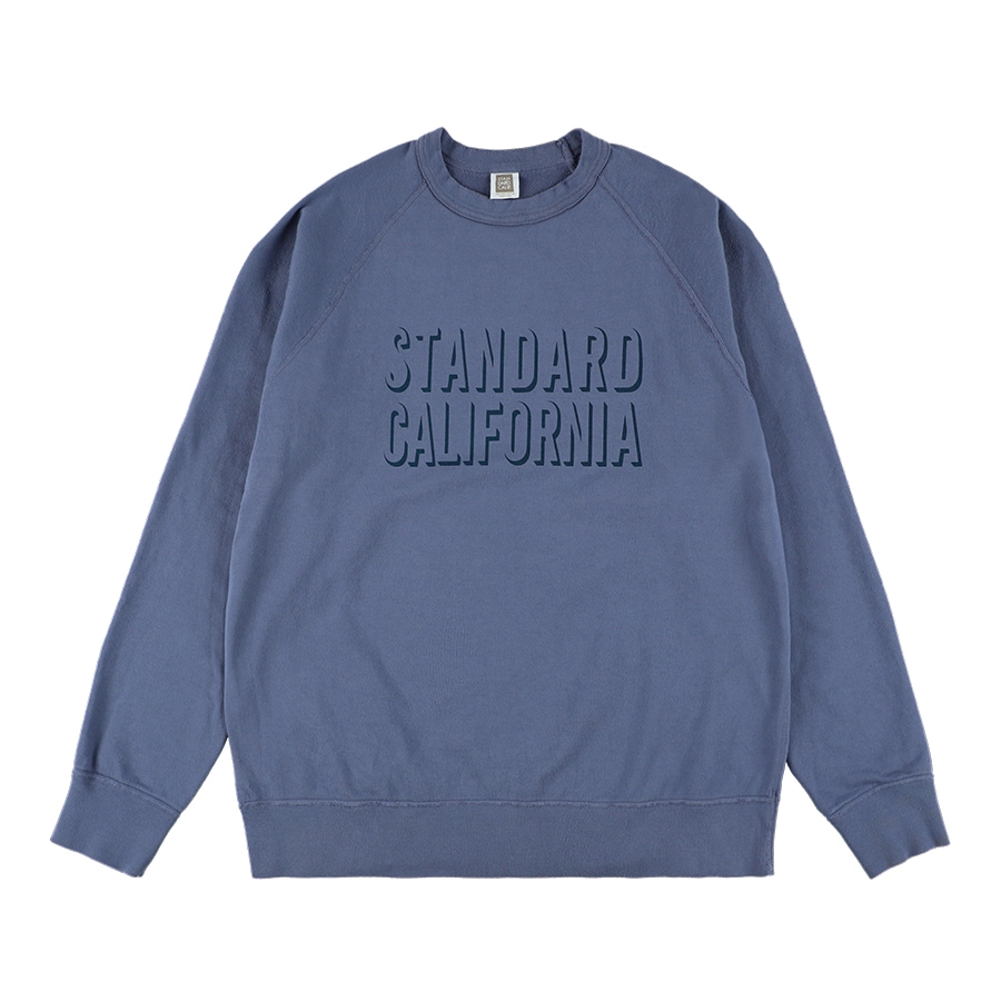 画像4: STANDARD CALIFORNIA  SD Pima Crew Logo Sweat (4)