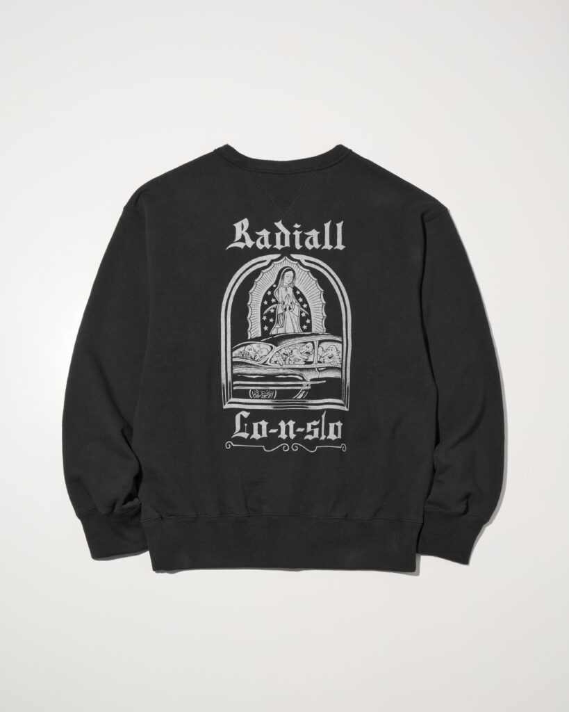 画像2: RADIALL  BOULEVARD - LOOPWHEEL CREW NECK SWEATSHIRT L/S (2)