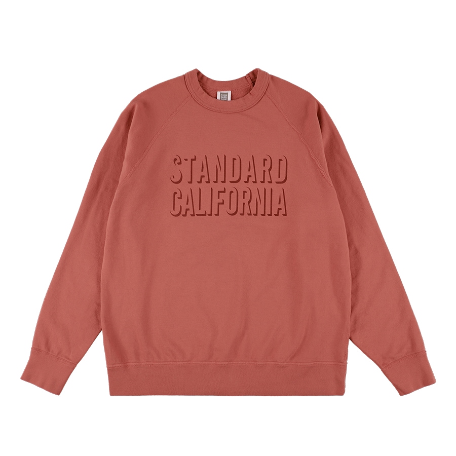 画像10: STANDARD CALIFORNIA  SD Pima Crew Logo Sweat (10)