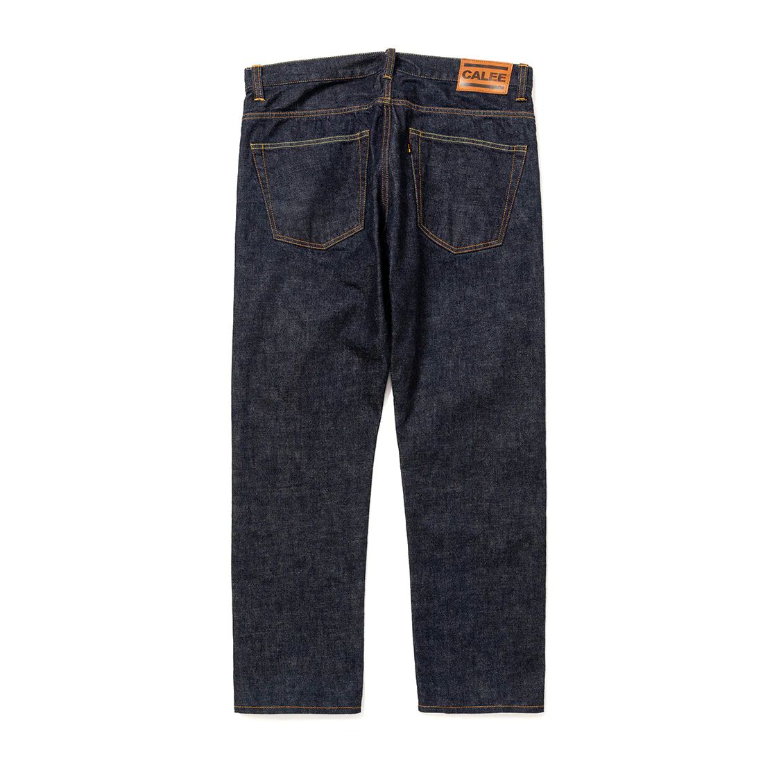 画像2: CALEE  VINTAGE REPRODUCT TAPERED DENIM PANTS <OW> (2)