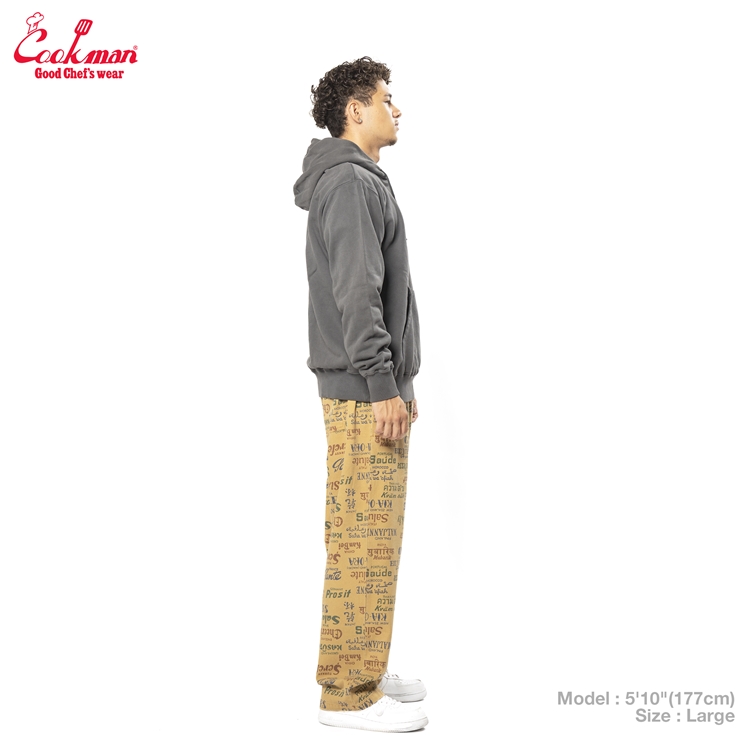 画像7: COOKMAN  シェフパンツ Chef Pants Semiwide Washed Duck Canvas Cheers (7)