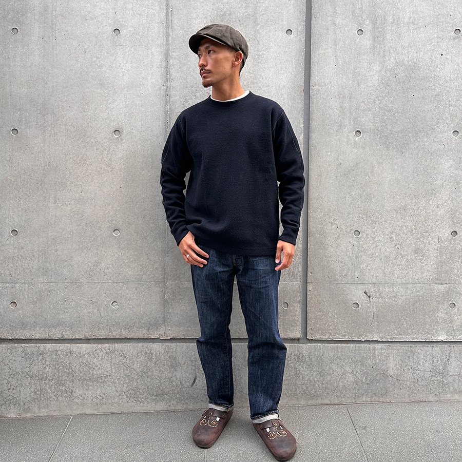 画像9: STANDARD CALIFORNIA  SD 2Layer Wool Knit (9)