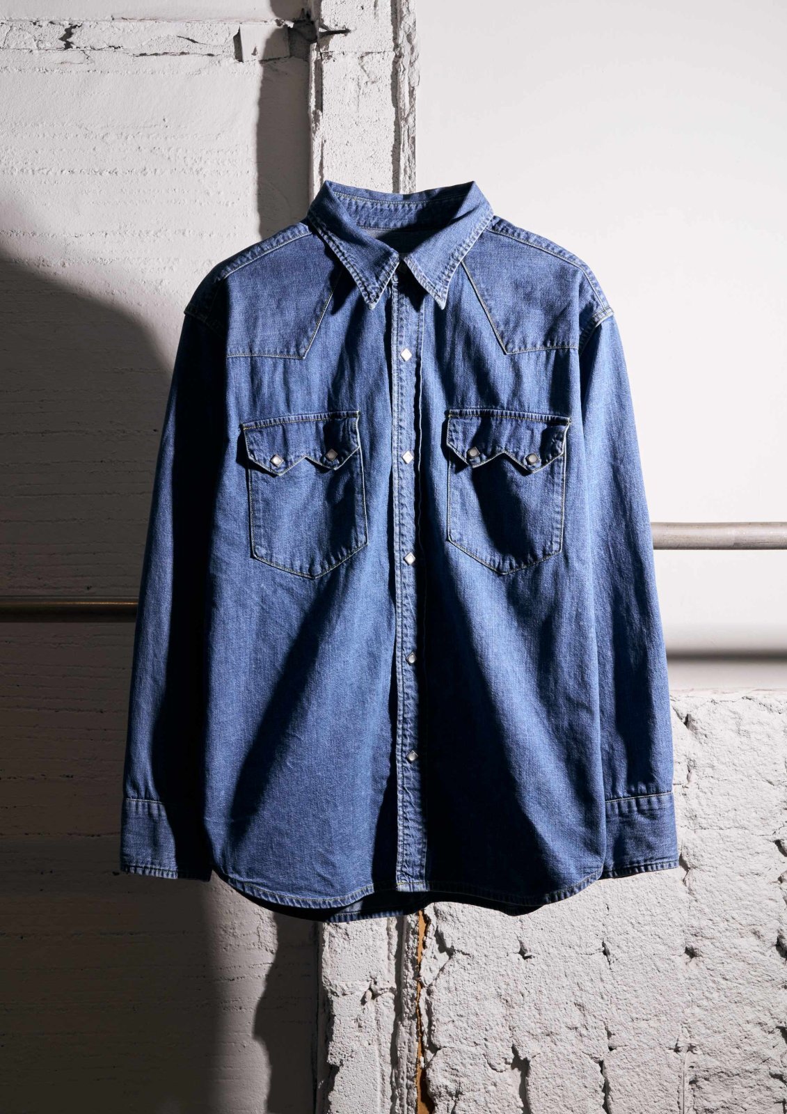 MASSES DENIM SHIRT H.WASH M090 公式通販